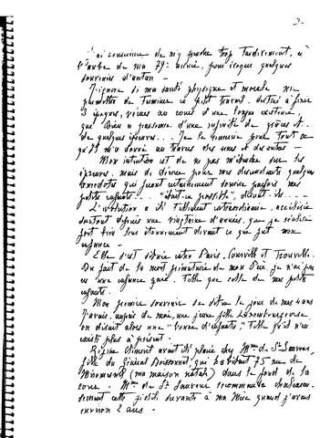 page manuscrite